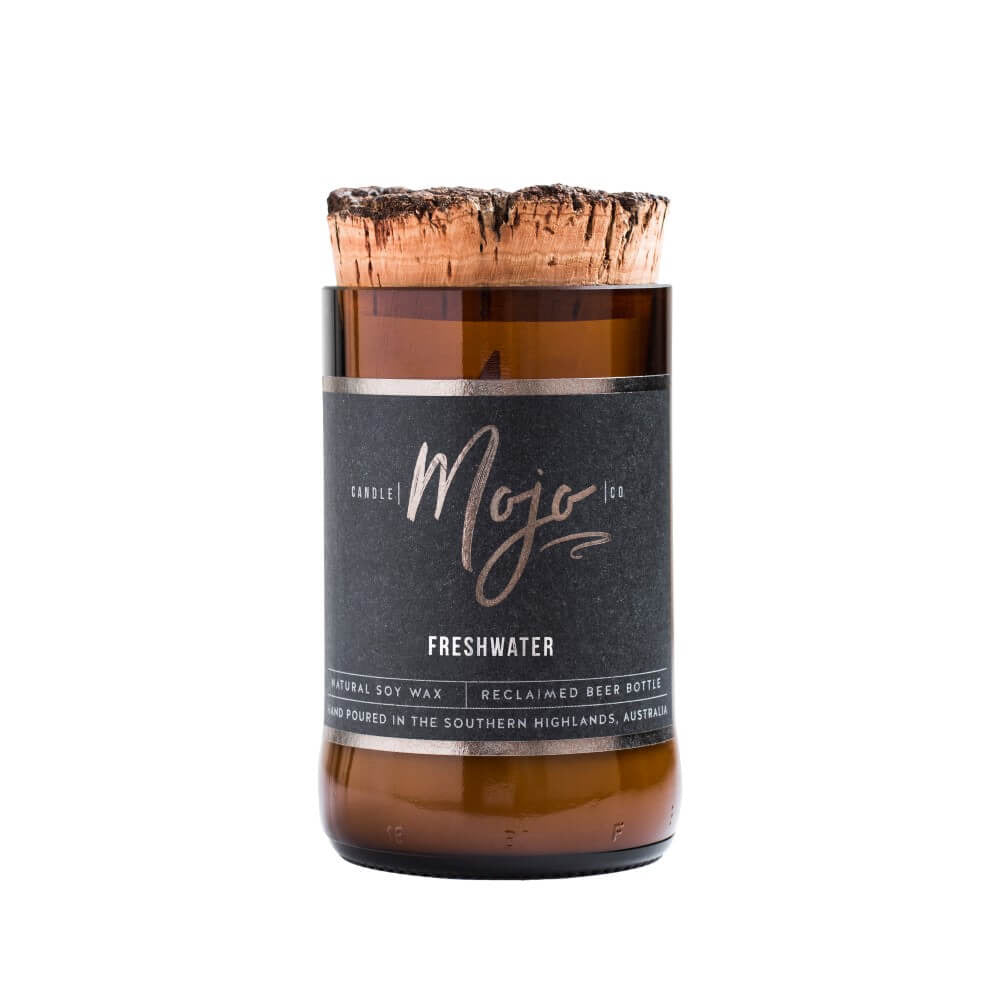 Mojo Reclaimed Glass Soy Candle Collection - Bosque