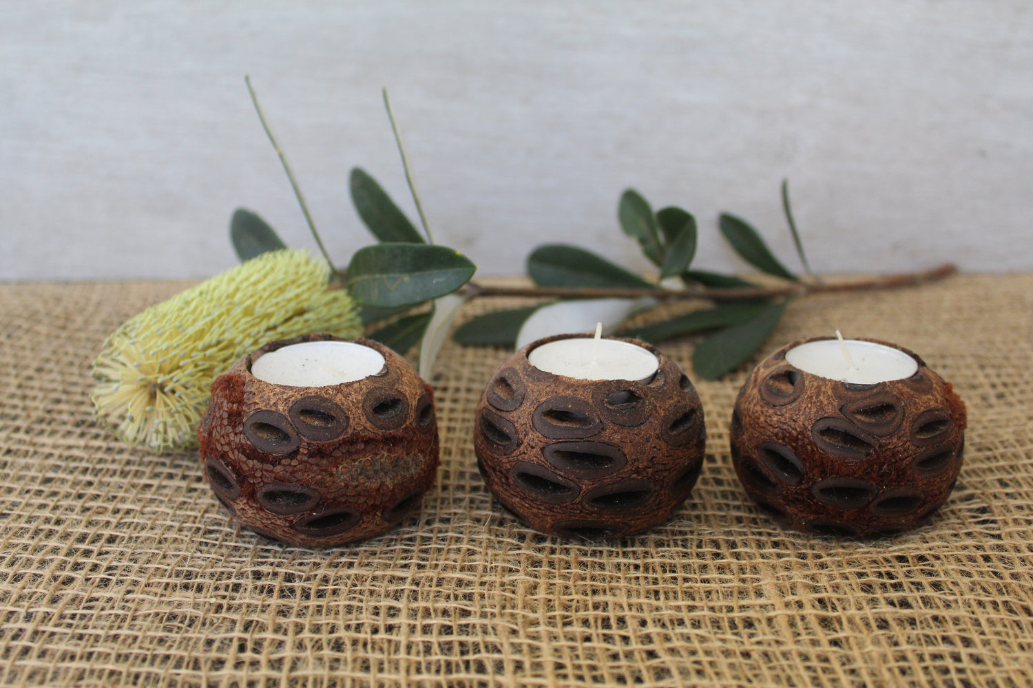 Banksia Tealight Candles